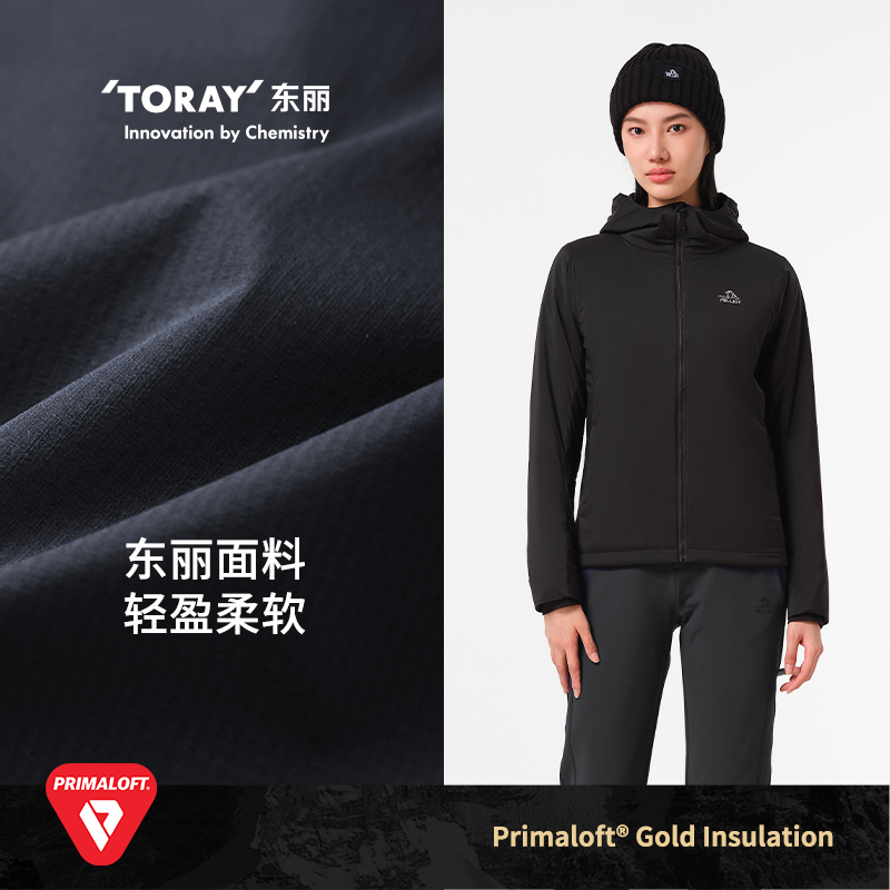 【P系列】伯希和Primaloft金标P棉服男户外保暖外套女冲锋衣内胆 - 图2