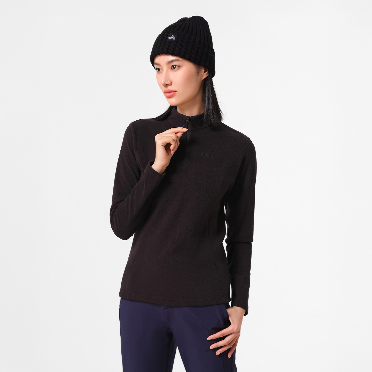 伯希和半高领保暖抓绒衣男款户外运动防风内搭打底衫冲锋衣内胆女,淘宝优惠券,粉丝福利购,淘宝优惠卷