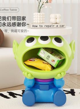三眼仔边几客厅落地摆件卡通茶几床头柜软装可爱家居饰品乔迁礼物