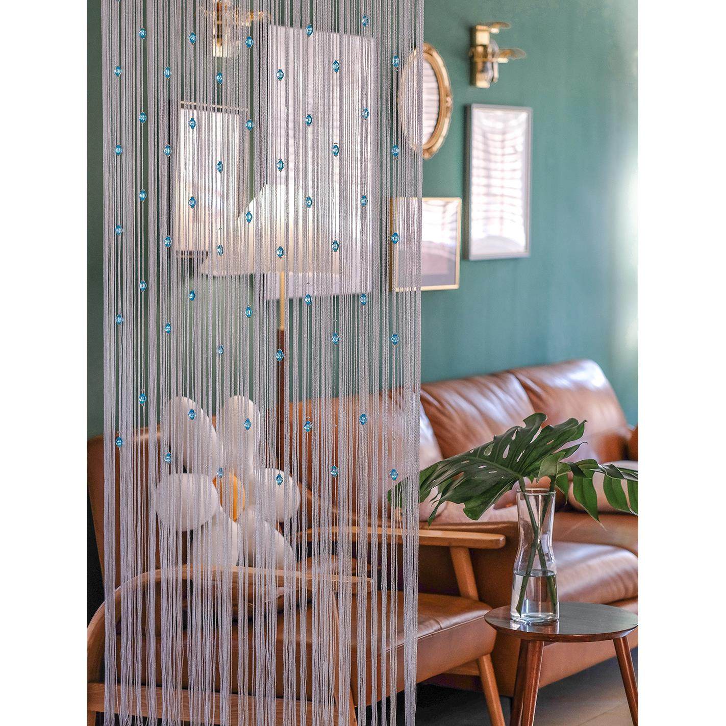 2023年新款流苏线帘隔断帘门帘挂帘装饰可加密定制橱窗店面婚庆用,淘宝优惠券,粉丝福利购,淘宝优惠卷