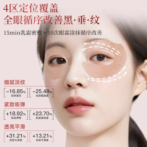 SXCS素秀臣氏紧致弹润乳霜眼膜紧致抗皱淡眼纹持久水润细腻焕亮 - 图1