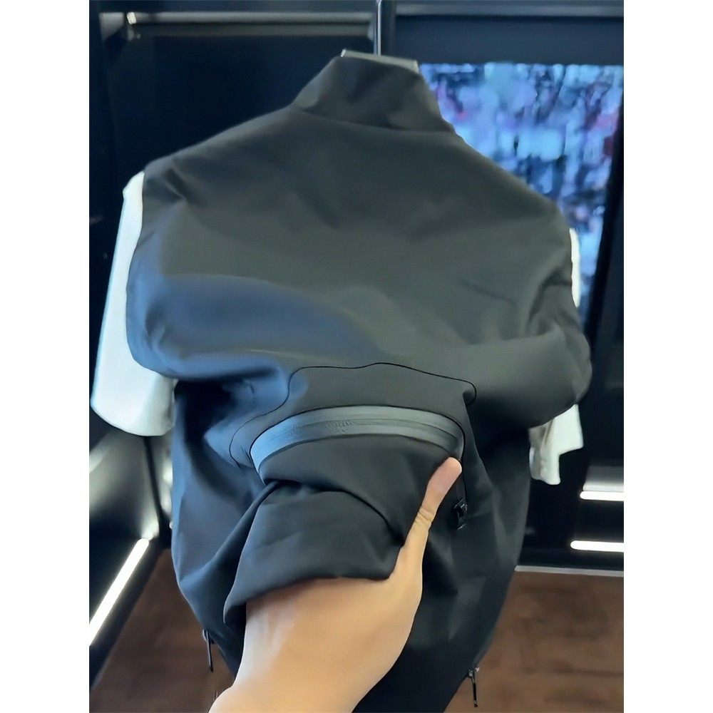 高端软壳立领马甲外套男士2025新款春秋季休闲无袖冲锋衣坎肩男款,淘宝优惠券,粉丝福利购,淘宝优惠卷