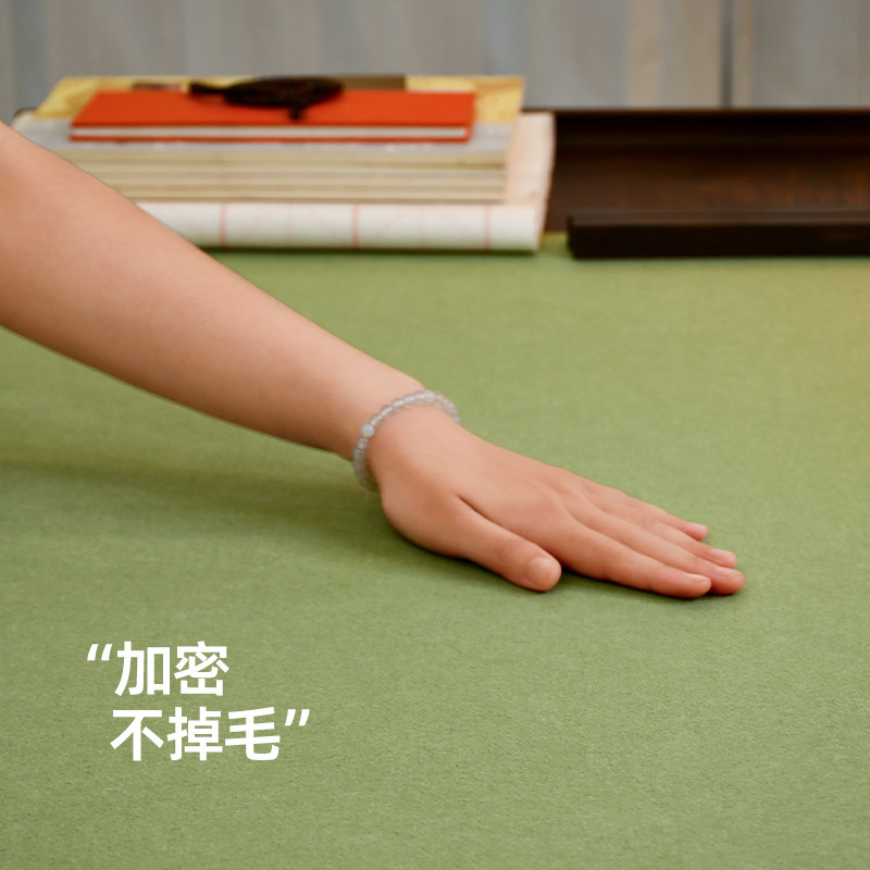 毛毡垫书法专用不起球加厚包边书画毡子书法桌垫文房四宝国学摆件写字毛毡国画毛笔垫布,淘宝优惠券,粉丝福利购,淘宝优惠卷