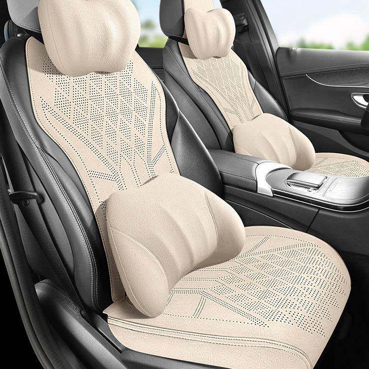 轻奢马鞍椅翻全半座套新款646汽车坐垫季四毛皮透气薄坐垫,淘宝优惠券,粉丝福利购,淘宝优惠卷