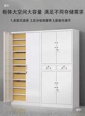 办室文柜凭件柜LNP铁皮柜子储物柜带锁资料柜财务证书柜公矮柜更