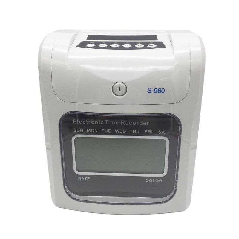 Foreign market English version LCD display foreign trade clock clock export British style power outage clock clock attendance machine