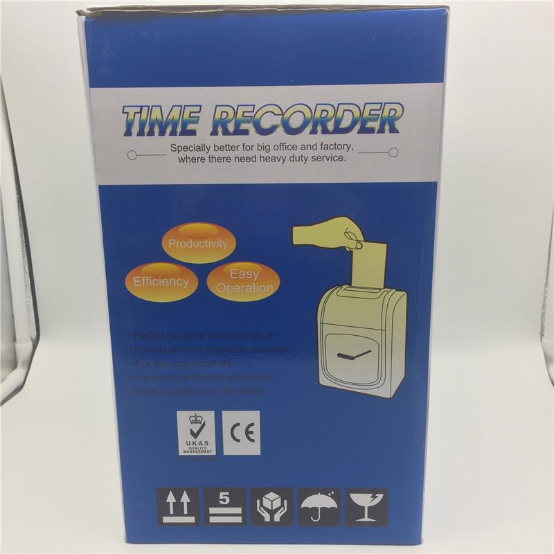 Foreign market English version LCD display foreign trade clock clock export British style power outage clock clock attendance machine