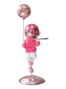 北欧宇航员大型落地托盘摆件进门玄关客厅电视柜家居装饰乔迁礼物