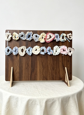 木质多层桌面首饰发饰展示收纳架