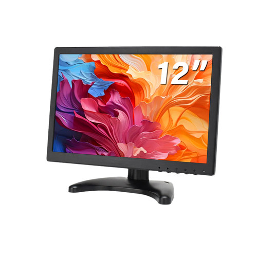 12寸高清液晶显示器IPS面板收银台式晶监控车载工控电阻容触摸屏 - 图3