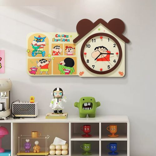 速发钟画餐厅装饰表创意立体墙厅时钟画家用客厅饭上挂表静音挂钟 - 图1