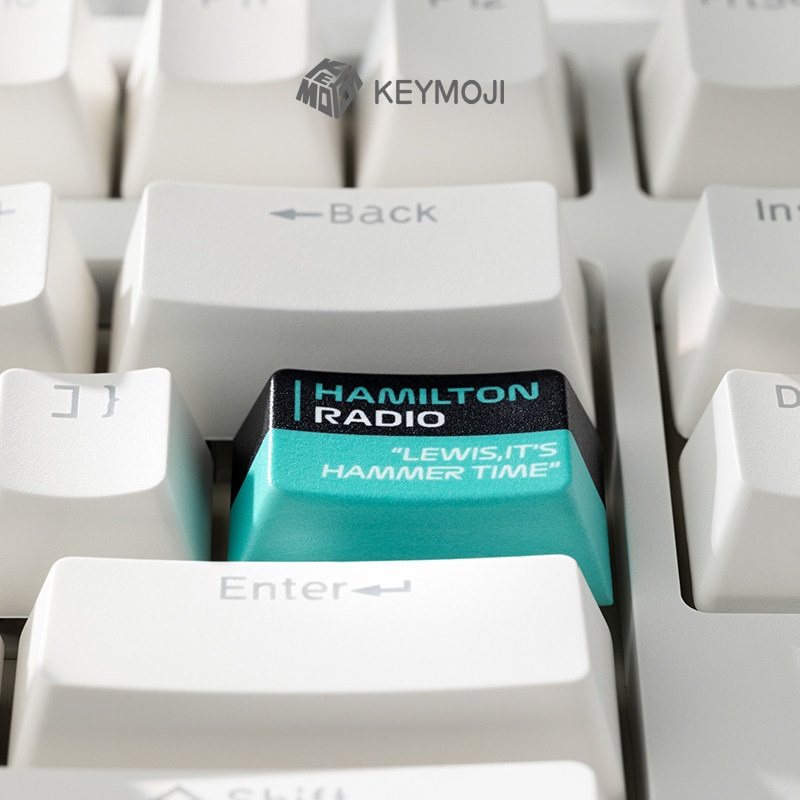 KEYMOJI汉密尔顿F1键帽车手主题个性单个赛车ESC机械键盘原创创意,淘宝优惠券,粉丝福利购,淘宝优惠卷