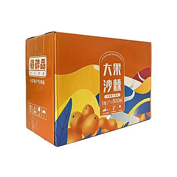 百多利鲜榨沙棘果汁100-%NFC*8瓶[6元优惠券]-寻折猪