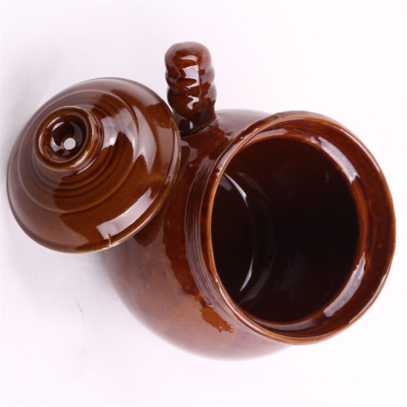 传统陶瓷立汤煲养生补身米线锅瓦罐砂锅煲熬汤炖肉菜罐带盖子 - 图1