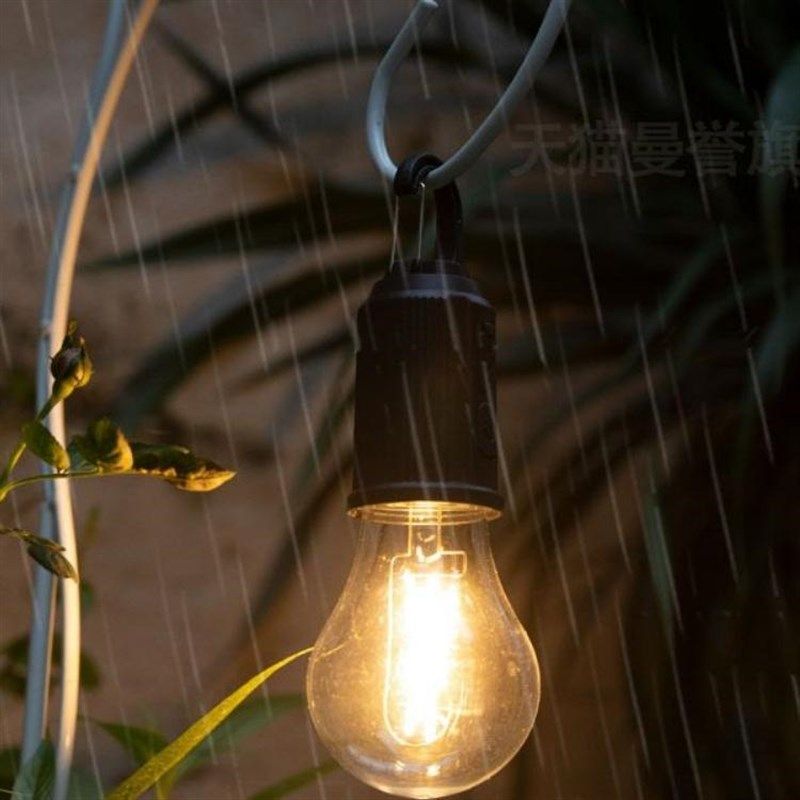 户外露营挂灯野营灯泡帐篷氛围灯防水摆摊钨丝灯球泡灯庭院装饰灯,淘宝优惠券,粉丝福利购,淘宝优惠卷