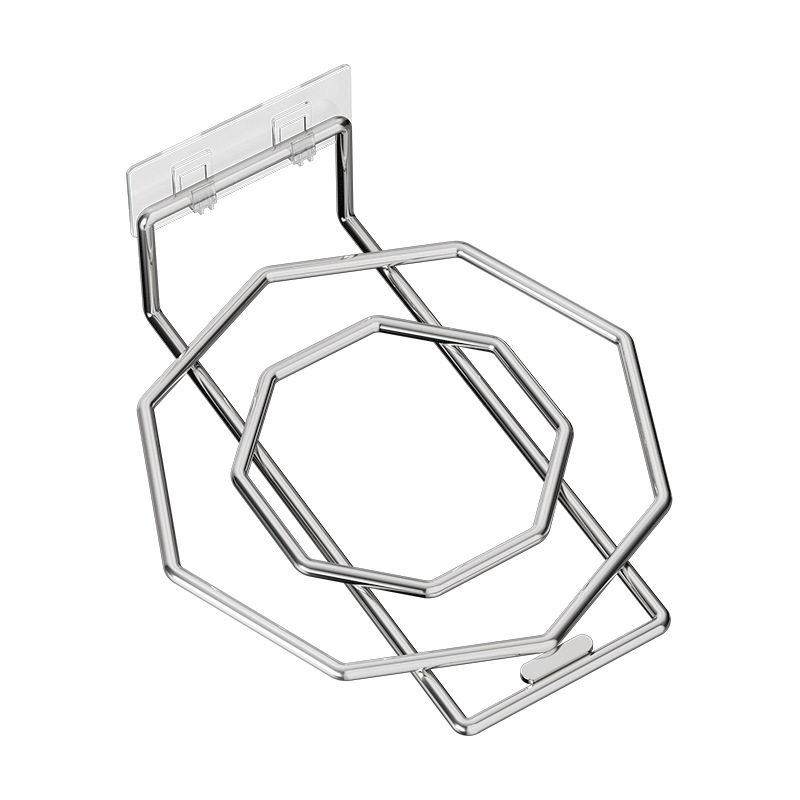 不锈钢脸盆专用收纳架免打孔壁挂式墙上收纳2025新款盆子收纳架,淘宝优惠券,粉丝福利购,淘宝优惠卷