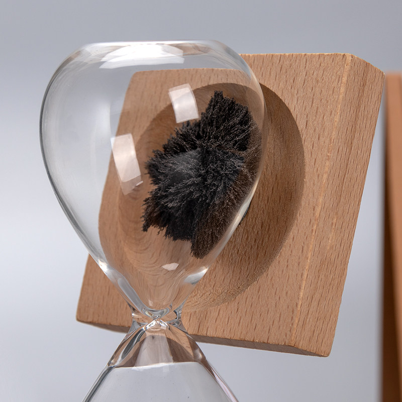 磁力沙漏计时器创意办公室桌面摆件个性磁铁流沙瓶礼物家居装饰品,淘宝优惠券,粉丝福利购,淘宝优惠卷