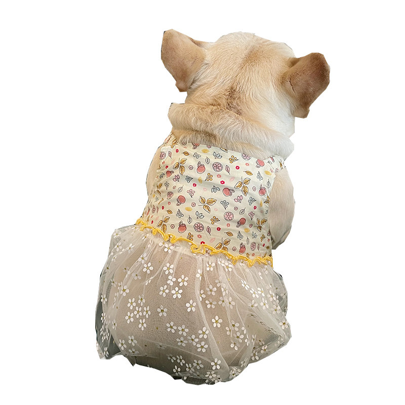 法斗夏季衣服可爱巴哥背心吊带裙子宠物狗狗春夏季薄款衣服裙包邮,淘宝优惠券,粉丝福利购,淘宝优惠卷