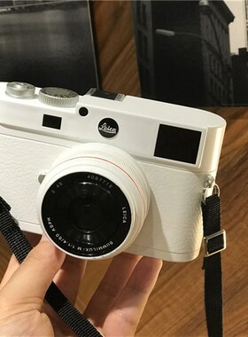 白色复古相机模型室内桌面摆设收藏道具J展示摆件影楼摄影相机饰
