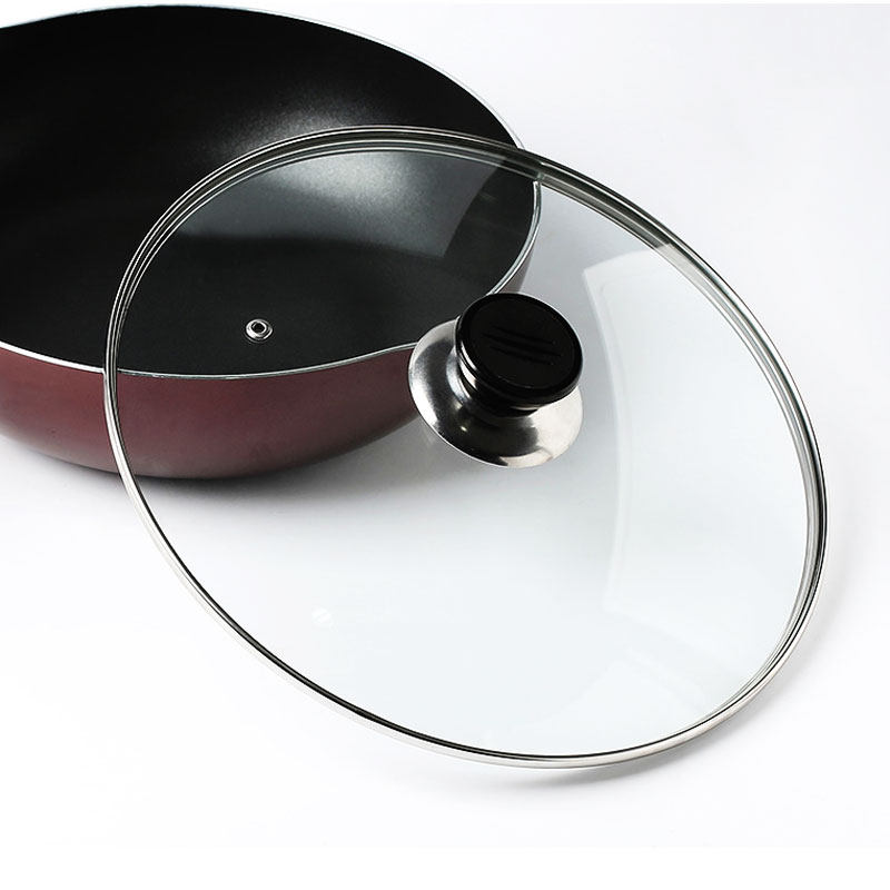 钢化玻璃锅盖通用加厚透明30cm炒锅不粘锅盖汤锅平底锅玻璃盖子,淘宝优惠券,粉丝福利购,淘宝优惠卷