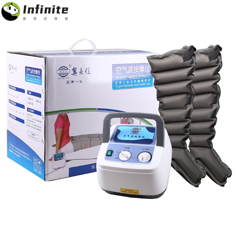 厂家 奥美佳8腔空气波压力按摩仪 气动老人脚底腿部按摩器 - 图0