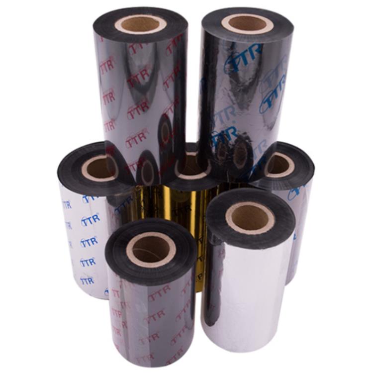 蜡基混合基碳带卷110X300m 50mm 60 70 90条码打印机标签纸贴纸标 - 图2
