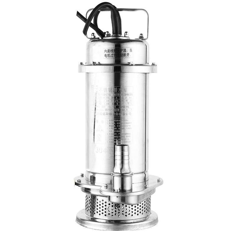 上海人民304全不锈钢潜水泵耐腐蚀化工泵高扬程抽水机污水泵220V,淘宝优惠券,粉丝福利购,淘宝优惠卷