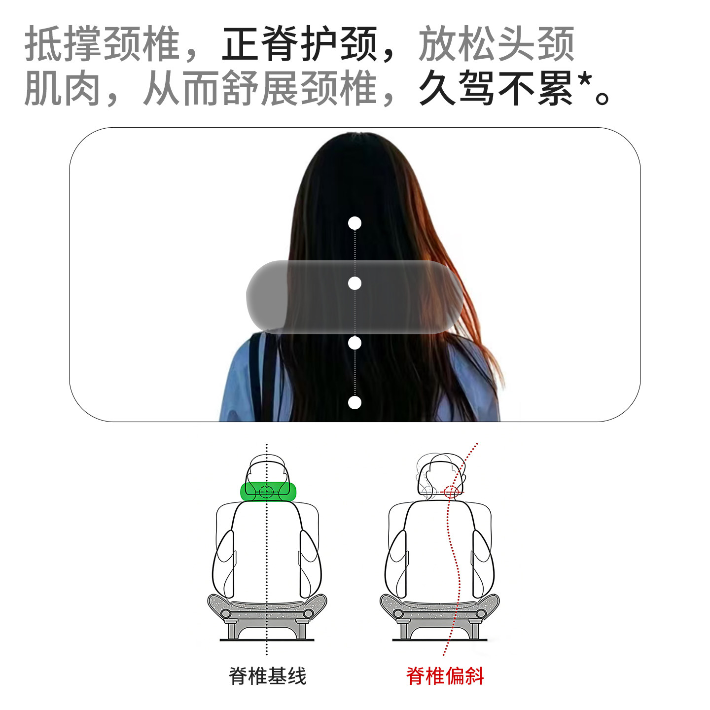 昱洲缝隙汽车头枕座椅靠垫车用车载护颈靠枕特斯拉颈枕腰靠,淘宝优惠券,粉丝福利购,淘宝优惠卷