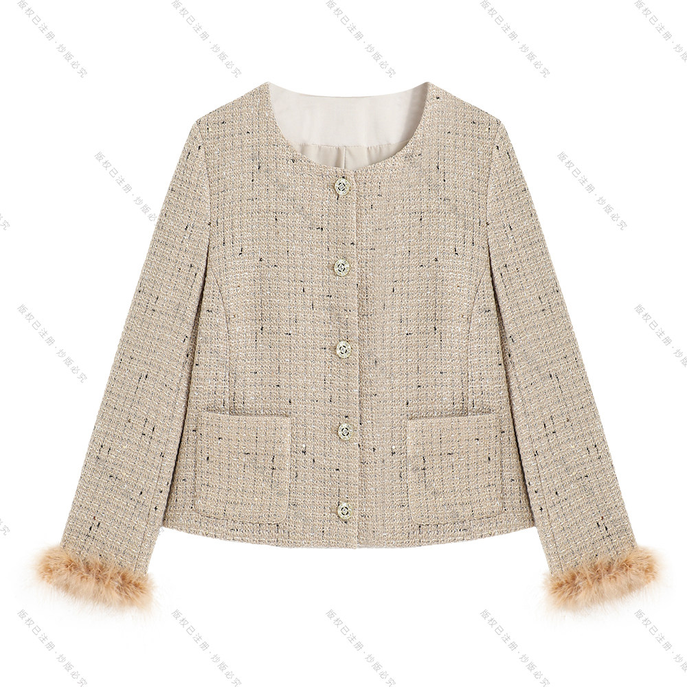 【南油虹姐】秋冬新款经典小香风优雅时尚显瘦复古名媛套装3150,淘宝优惠券,粉丝福利购,淘宝优惠卷