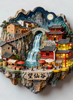 上饶城市旅游纪念品冰箱贴磁吸