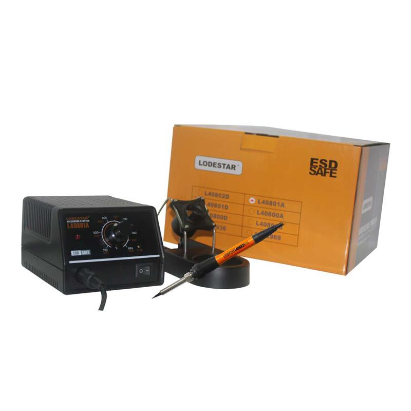 Lodestar/乐达可调温恒温电焊台维修工具陶瓷发热芯电烙铁L40801A - 图3