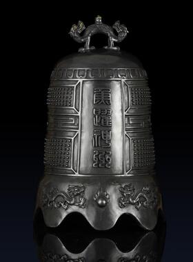 纯铜仿古寺庙古建筑古塔风窗挂风铃家居挂件乔迁送礼佳品仿古风铃