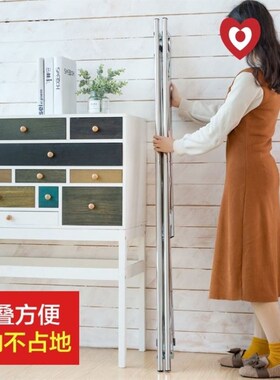 户外大型可移动收缩304不锈钢晾晒衣架落地折叠室内凉晒被子神器