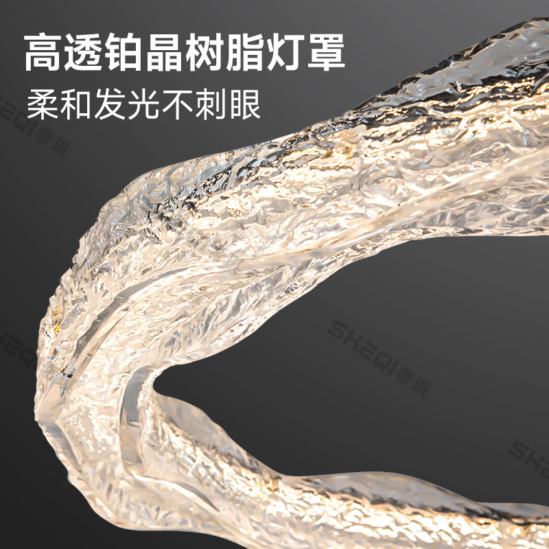 意式轻奢客厅吊灯大厅主灯2026新款高级感铂晶树脂中山灯具吸顶灯,淘宝优惠券,粉丝福利购,淘宝优惠卷