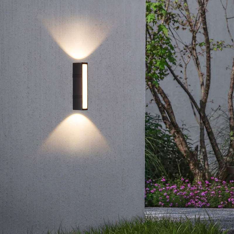 户外长条壁灯双头阳台柱子灯别墅庭院壁灯防水室外门口照明灯具,淘宝优惠券,粉丝福利购,淘宝优惠卷