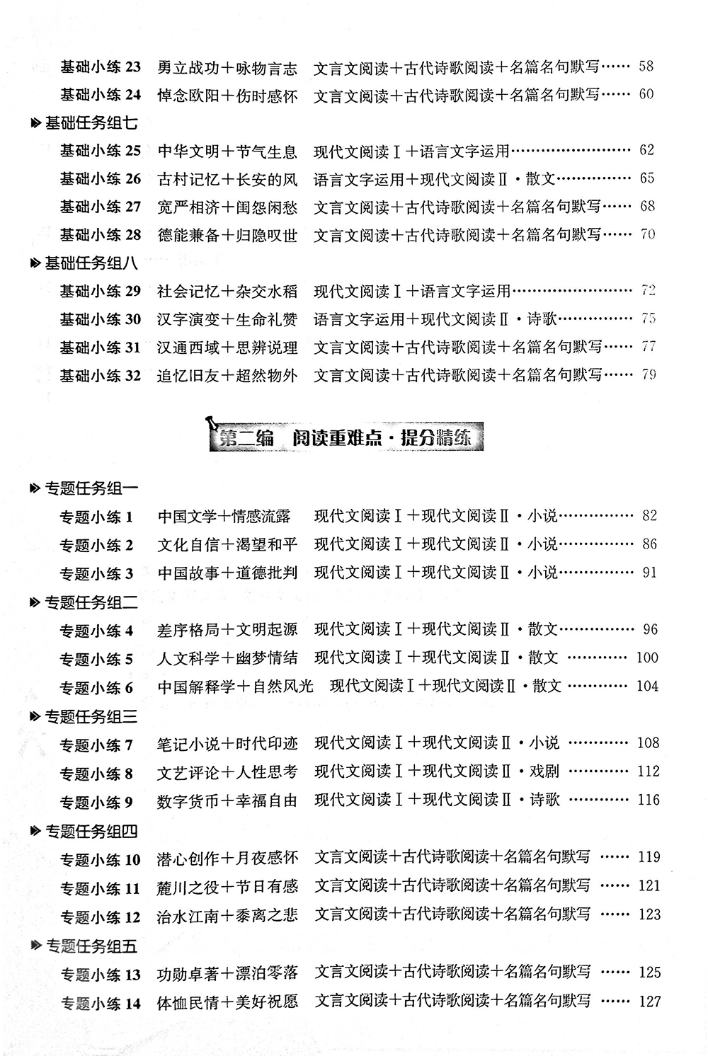 2024版恩波高考语文组合狂做基础篇阅读全题型3合1小题狂练现代文文言文古代诗歌语用专题专项新高考阅读进阶训练高中必刷习题精选 - 图3