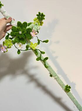 海棠花剑扭扭棒手工DIY材料包夏日旅行氛围感拍照出片神器送女友