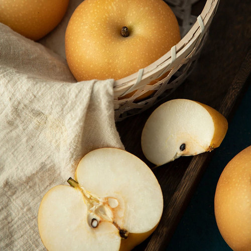 【k姐推荐】山东秋月梨梨子现摘水果蜜梨冰糖雪梨顺丰京东包邮 - 图0