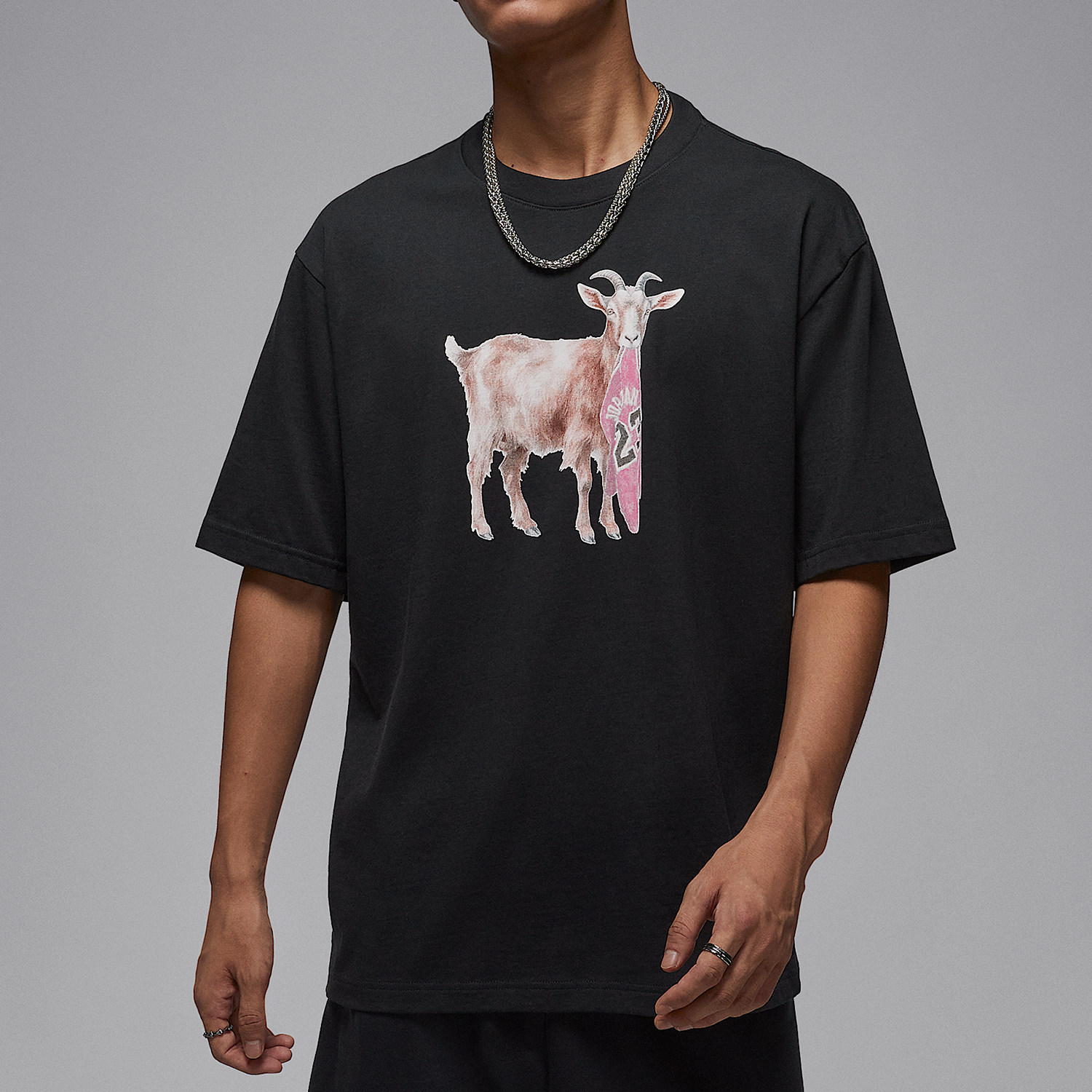 Nike/耐克正品JORDAN男士透气图案印花宽松短袖IF0787-010,淘宝优惠券,粉丝福利购,淘宝优惠卷