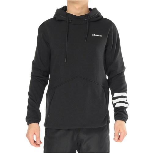 Adidas/阿迪达斯正品Neo男装当季新款运动卫衣连帽套头衫DM4102 - 图3
