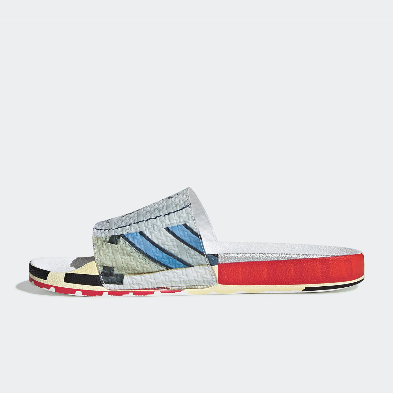 Adidas/阿迪达斯正品三叶草男士复古防滑轻便运动拖鞋EE7955,淘宝优惠券,粉丝福利购,淘宝优惠卷