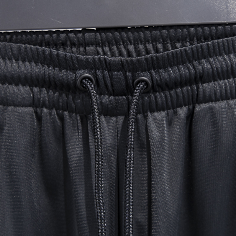 李宁正品CBA专业篮球系列男子加绒保暖运动宽松直筒卫裤AKLU075-1 - 图2