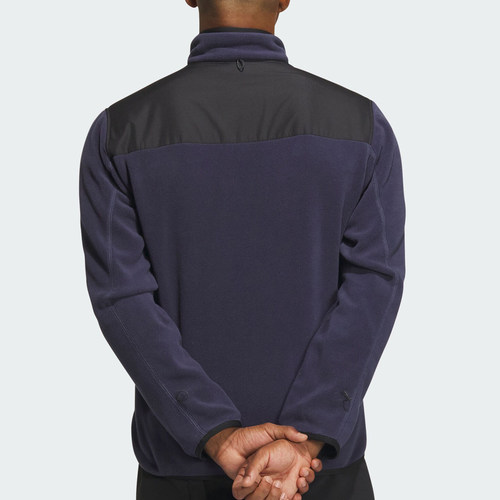 Adidas/阿迪达斯正品FULL-ZIP男士户外保暖抓绒外套IR8338 - 图0