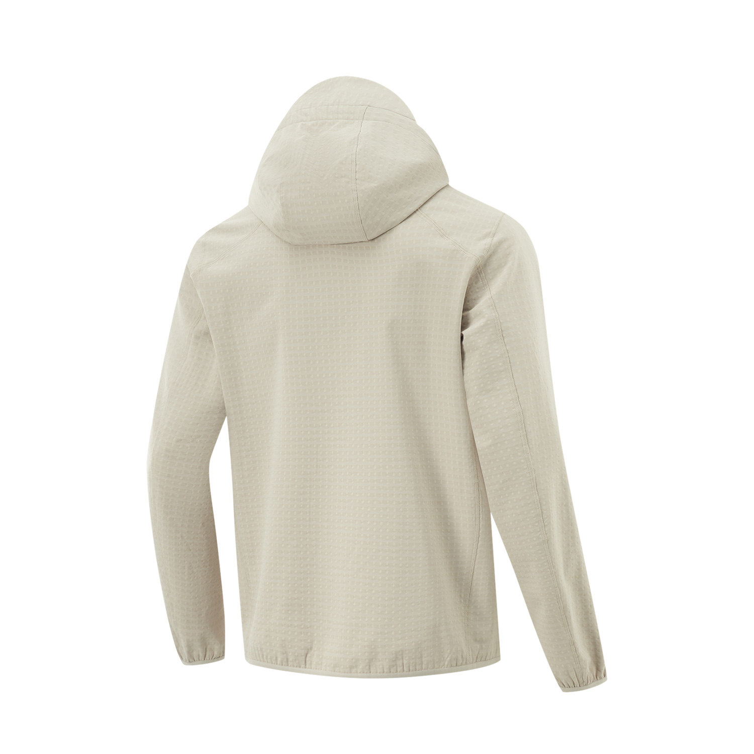 李宁正品健身系列男子连帽简约舒适加绒保暖运动休闲风衣AFDU925 - 图1