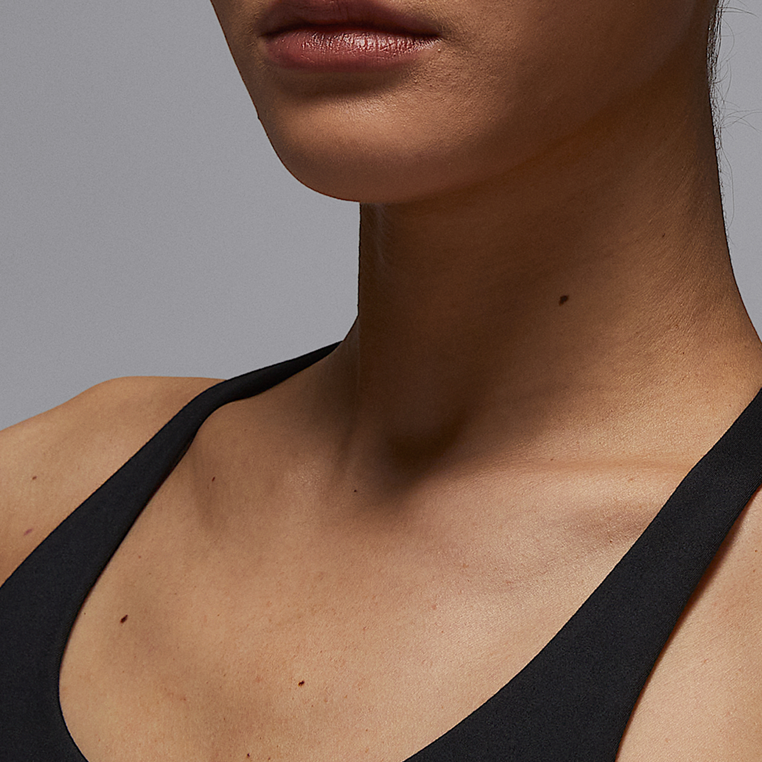 Nike/耐克正品JORDAN女士无袖训练透气运动修身背心HQ8906-010 - 图1