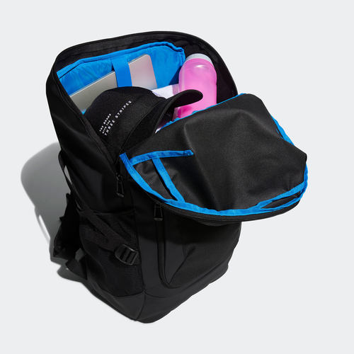 Adidas/阿迪达斯正品男女同款休闲运动大容量双肩背包 H64799 - 图2