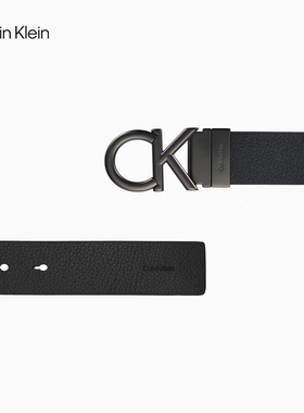 【双面用】CK Jeans26秋季新款男士商务休闲字母扣头腰带皮带礼物