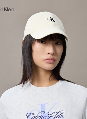 CK男女同款字母刺绣纯棉棒球帽