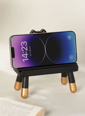 大英博物馆萌猫长椅平板手机支架桌面摆件圣诞礼物闺蜜生日礼物女