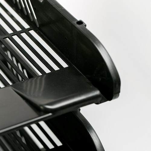 牧野MAKINO文件座三层文件框文件盘多功能黑色塑料横式多层文件架 - 图1